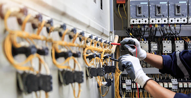 Professional Electrician technician working in Mathews, VA